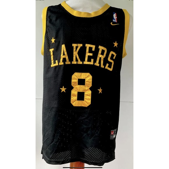 Nike NBA Kobe Bryant #8 Los Angeles￼ Lakers Stitched Jersey Size 50 - Picture 3 of 11